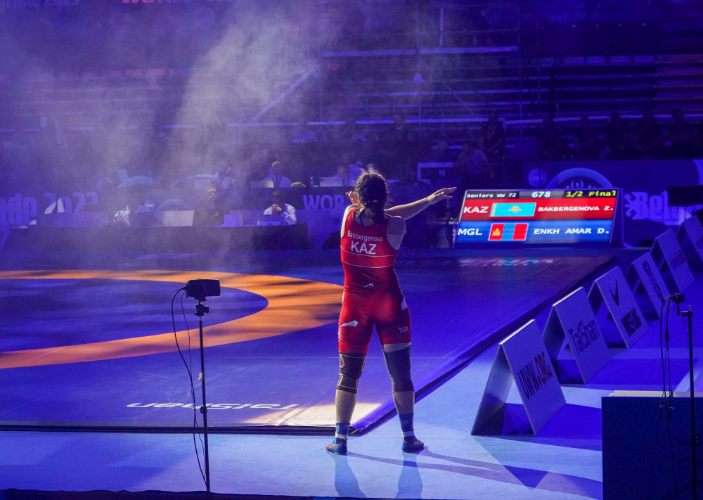 Жәмилә Бақбергенова әлем чемпионатының қола жүлдесі үшін күреседі