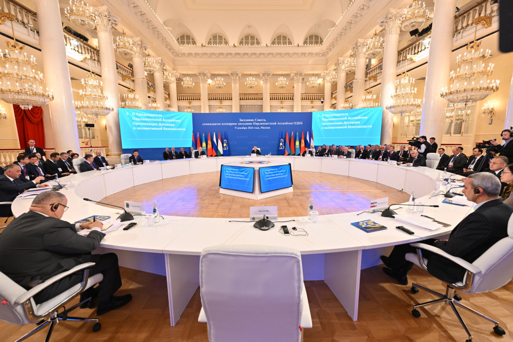 Мәжіліс төрағасы ҰҚШҰ Парламенттік Ассамблеясының кезекті отырысына қатысты