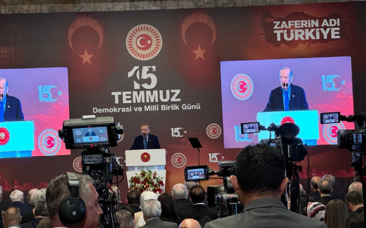 «Террорсыз Түркия»: Анкарада 15 шілде оқиғасын еске алды