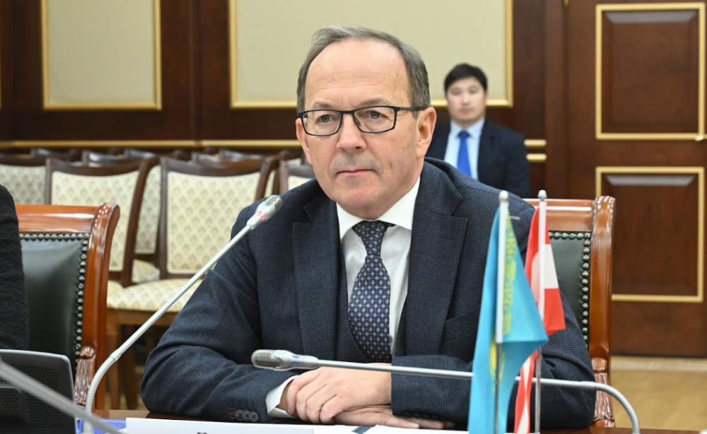 Мәжіліс спикері Аустрия Парламентінің төменгі палатасы төрағасының орынбасарын қабылдады