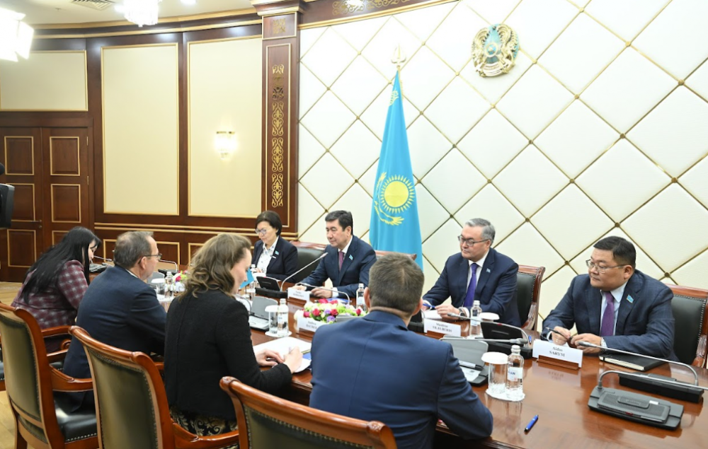 Мәжіліс спикері Аустрия Парламентінің төменгі палатасы төрағасының орынбасарын қабылдады