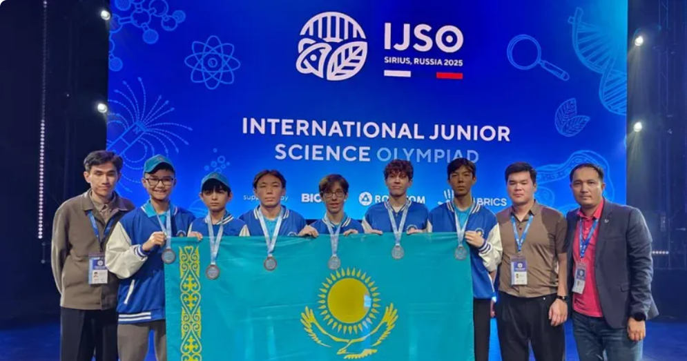 Қазақстан оқушылары халықаралық олимпиадада алты медаль иеленді