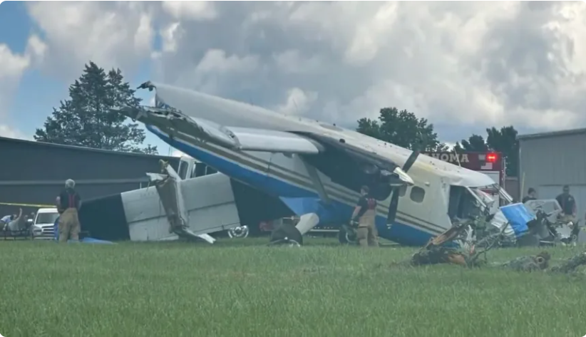 Бортында 20 шақты адам бар жолаушылар ұшағы апатқа ұшырады