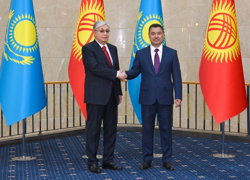 Қырғызстанда Қазақстан Президентін ресми қарсы алу шарасы өтті