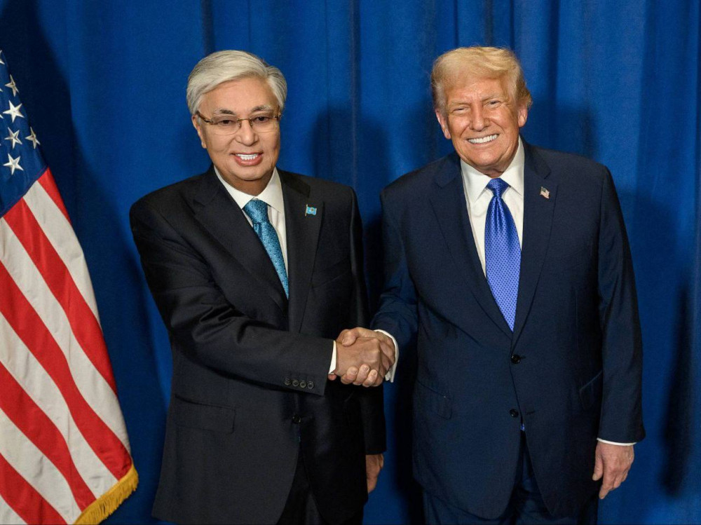 Қасым-Жомарт Тоқаев пен Дональд Трамптың фотосы жарияланды