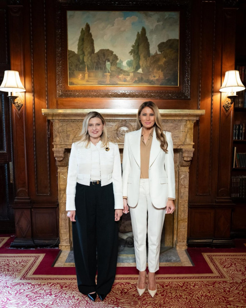 Елена Зеленская Мелания Трампқа Путинге жазған хаты үшін алғыс айтты