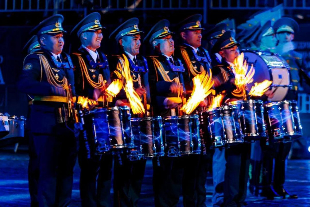 Қазақстан Қарулы күштерінің шығармашылық ұжымы Мәскеуде зор қошеметке ие болды