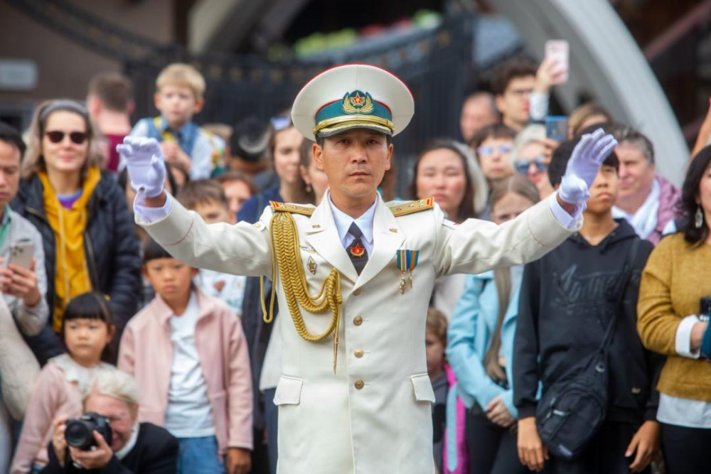 Қазақстан Қарулы күштерінің шығармашылық ұжымы Мәскеуде зор қошеметке ие болды