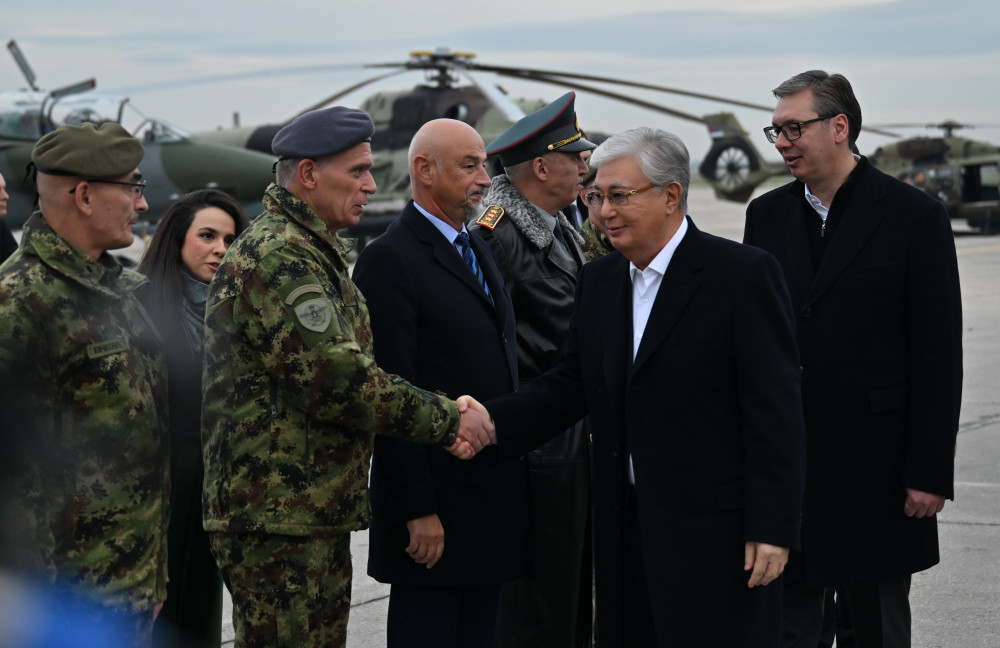 Мемлекет басшысы Сербияның қорғаныс өнеркәсібі өнімдерінің көрмесіне барды