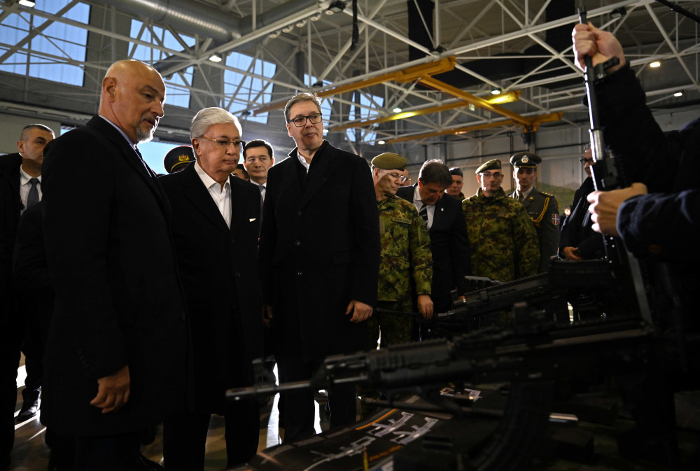 Мемлекет басшысы Сербияның қорғаныс өнеркәсібі өнімдерінің көрмесіне барды