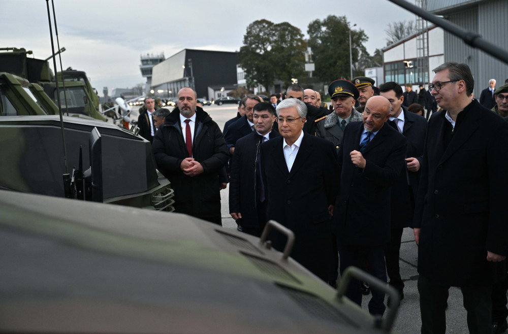 Мемлекет басшысы Сербияның қорғаныс өнеркәсібі өнімдерінің көрмесіне барды