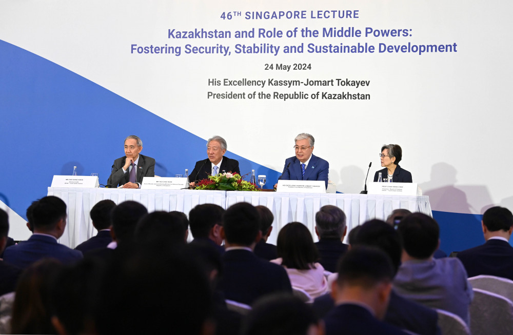 Мемлекеттік сапар аясында Президент 46-шы Сингапур лекциясын оқыды