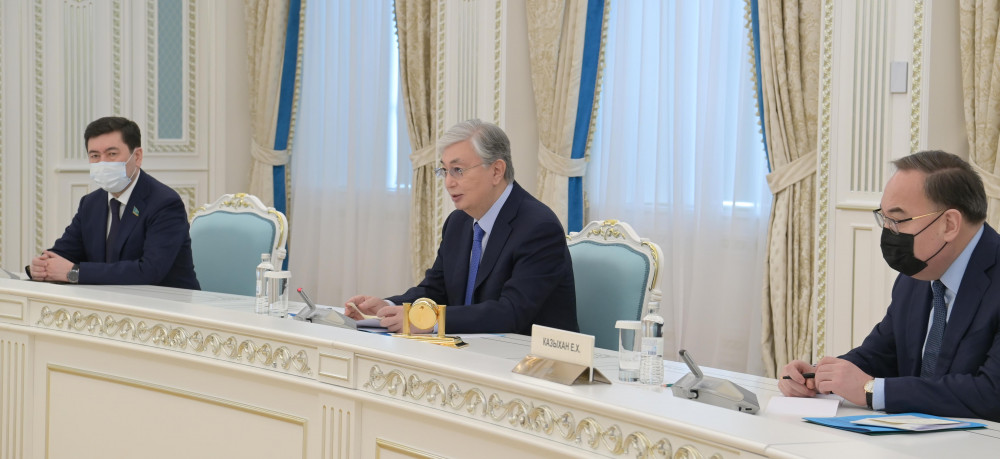 Мемлекет басшысы Өзбекстанның Олий Мәжілісі заң шығару палатасының төрағасын қабылдады