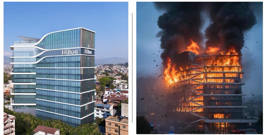 Непалда Hilton қонақ үйі өртенді