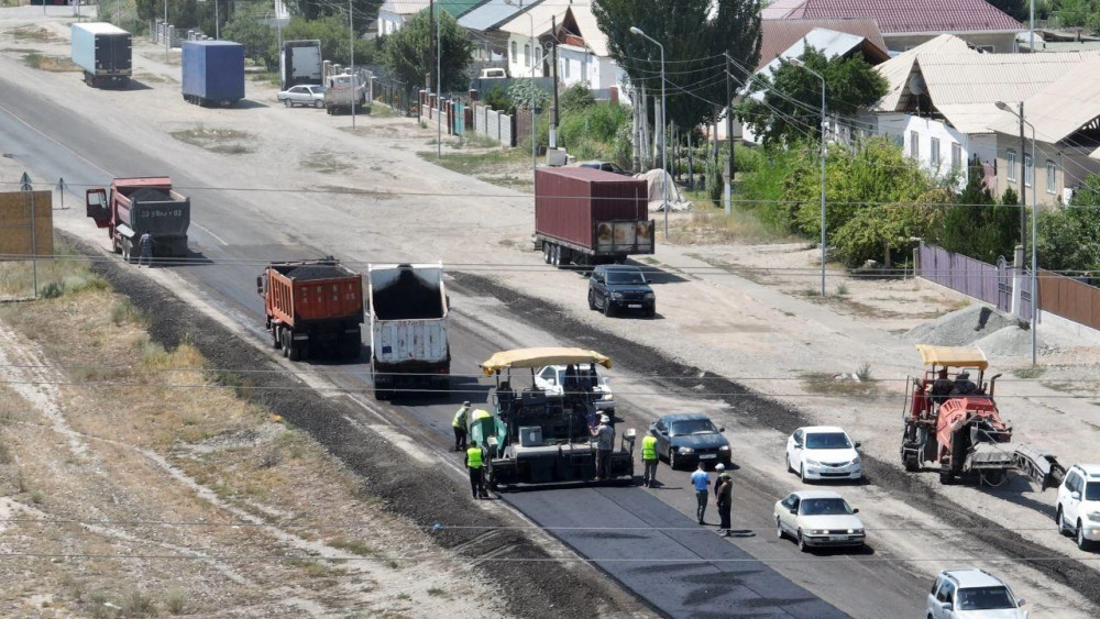 Сарыөзектен Қорғасқа дейінгі жолда ауқымды жөндеу жұмыстары жүргізілуде