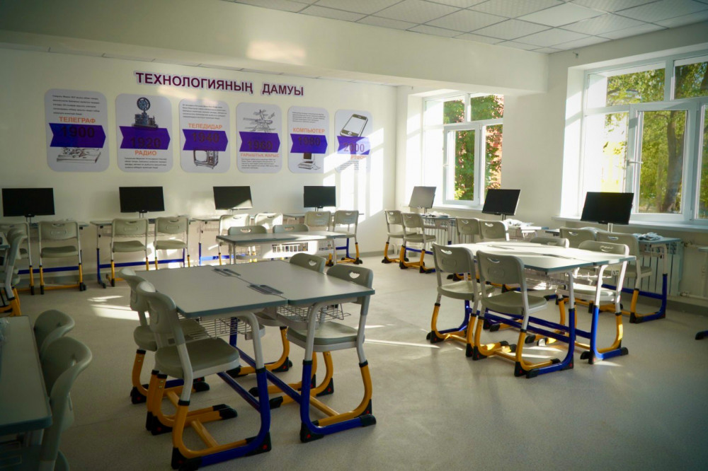 Таразда ескі мектептер заманауи үлгіде қайта жаңғыруда