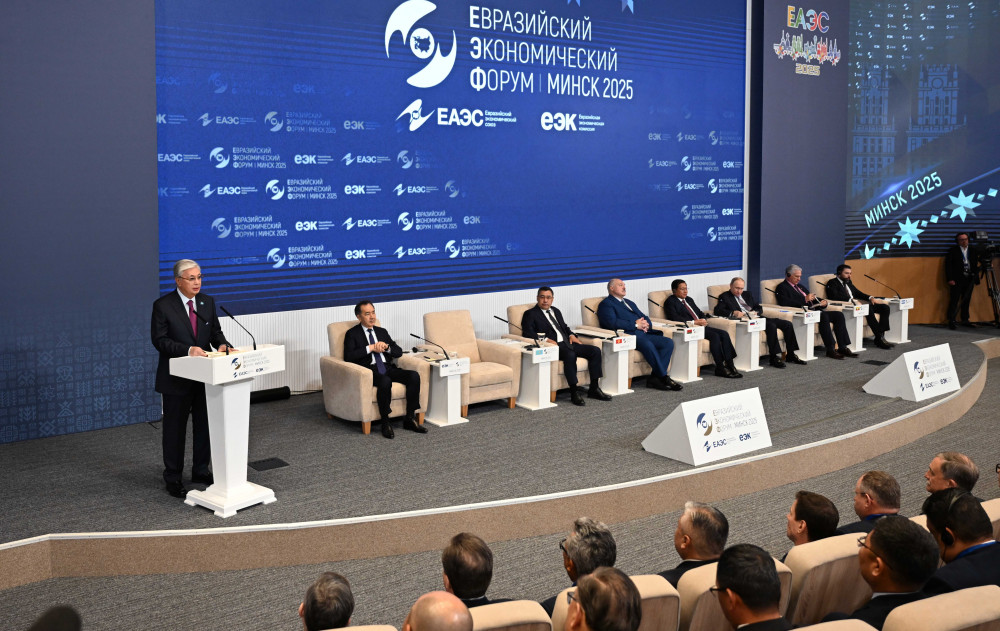 Қасым-Жомарт Тоқаев Еуразиялық экономикалық форумға қатысты