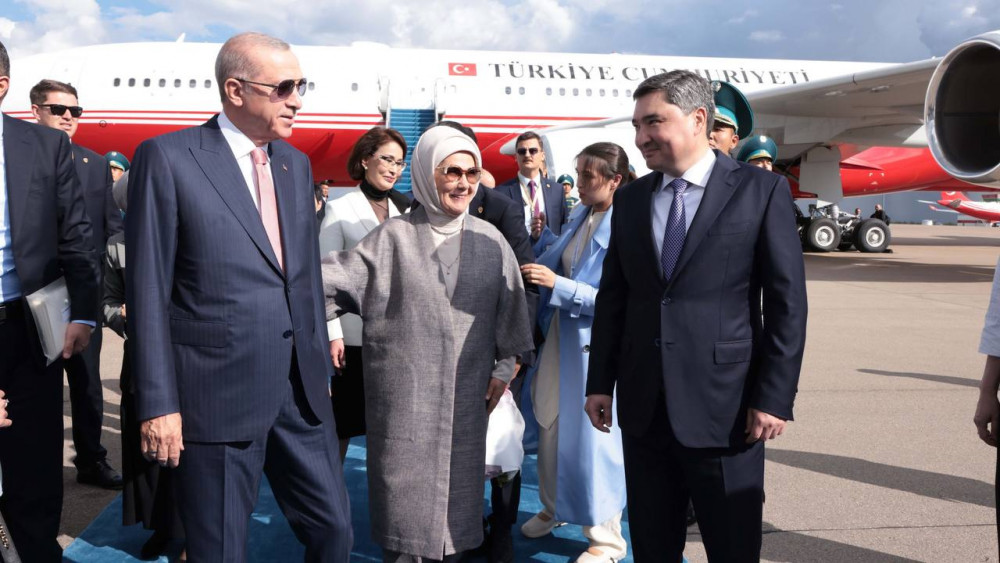Түркия Президенті Режеп Тайип Ердоған Астанаға келді