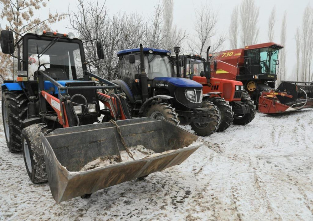 Көлгінов Жамбыл облысындағы ауыл шаруашылығы кооперативтерінің жұмысымен танысты