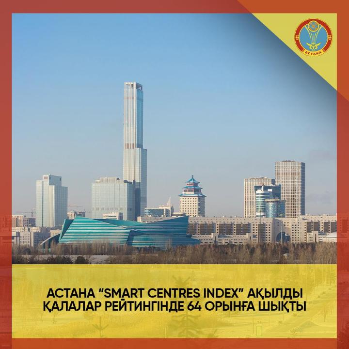 Smart21 community of 2023. Астана үздік қалалар қатарында