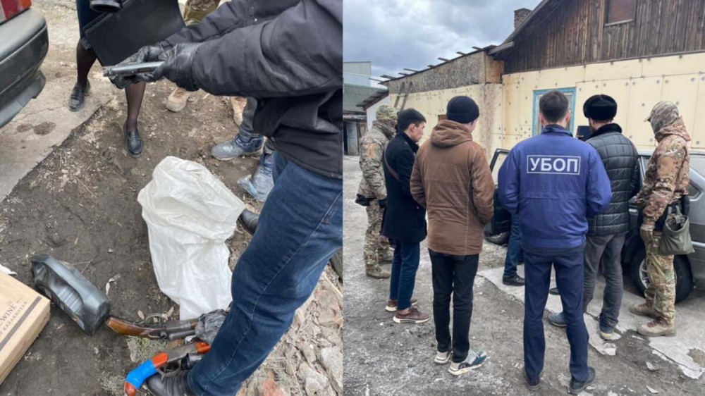 Көкшетауда ҰҚҚКБ қызметкерлері заңсыз қару сақтаған азаматты анықтады