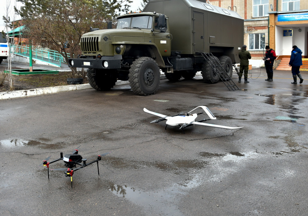 Су тасқыны: Петропавл зауыты ТЖД-ны дрондармен қамтамасыз етті