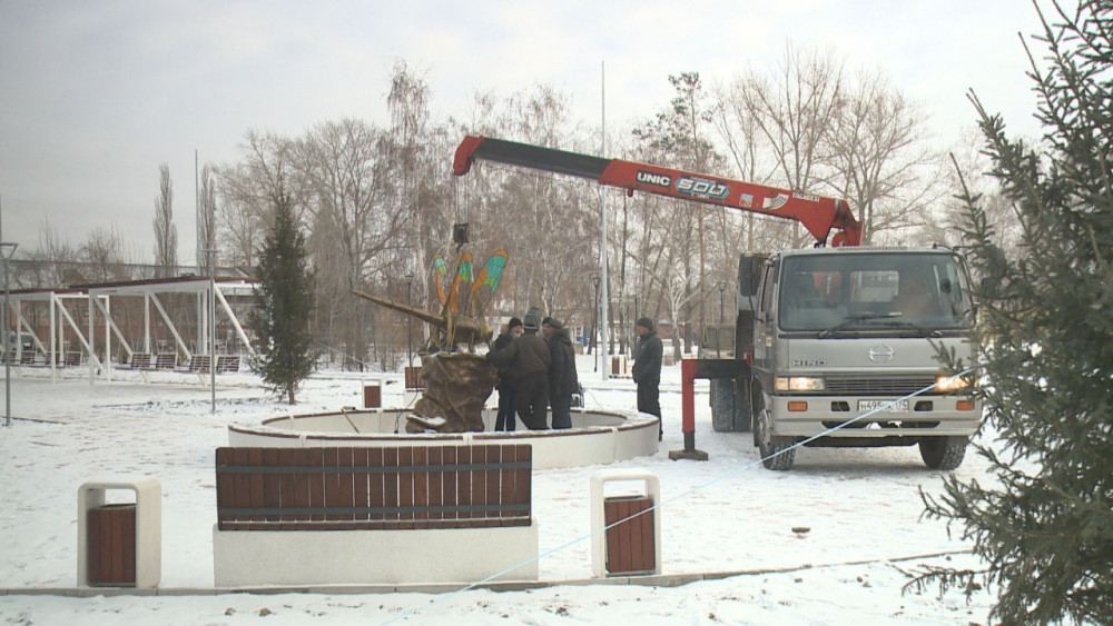 Павлодарда инелікке ескерткіш қойылды