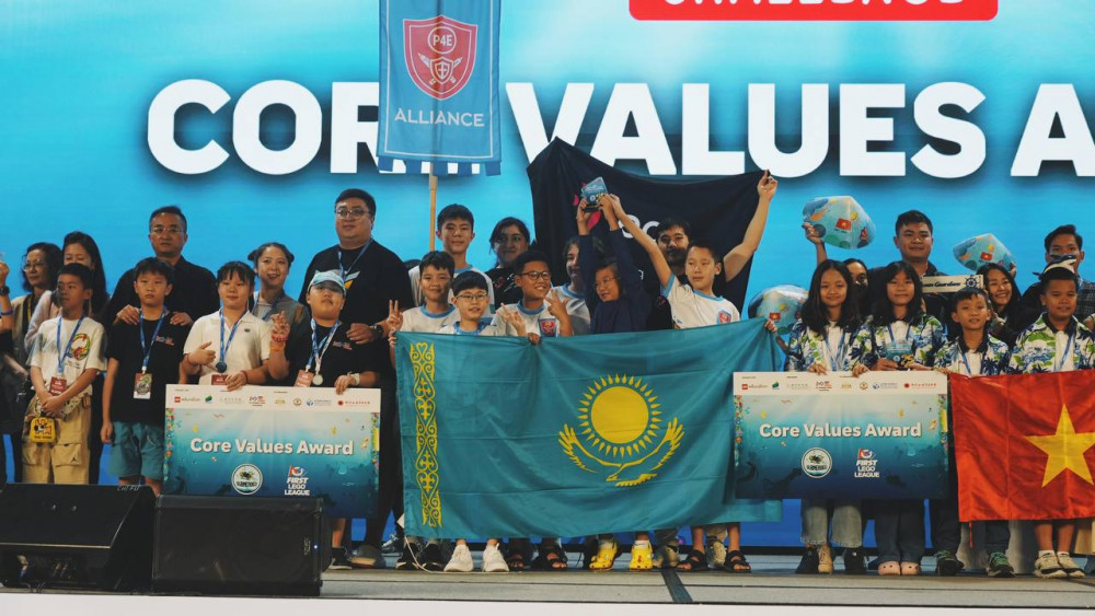 Жас инженерлер FIRST LEGO League Азия чемпионатында жеті жүлде иеленді