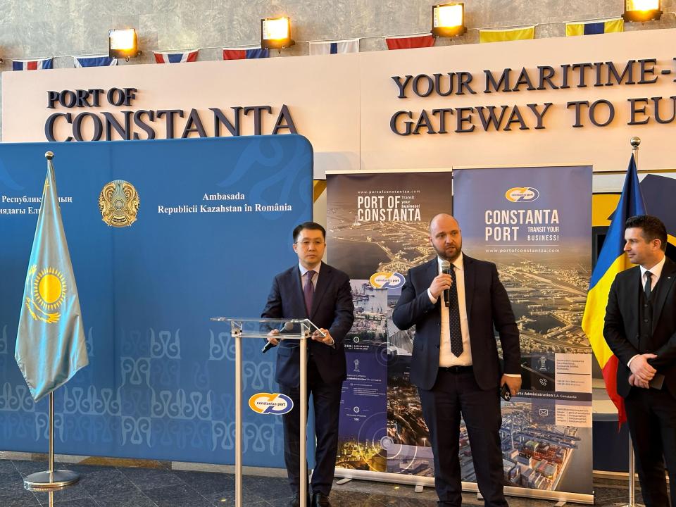 Констанца портында Қазақстан-Румыния көлік-логистикалық бизнес-форумы өтті