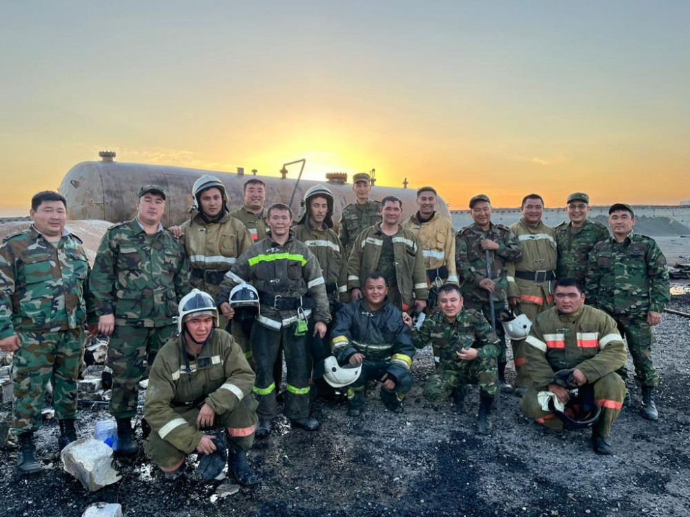 Ақтөбе облысында болған өрттен екі техника мен ғимарат өртеніп кетті 