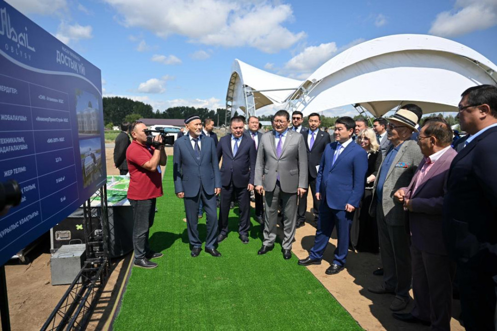 Семейде Маңғыстау облысы Достық үйінің құрылысын бастады