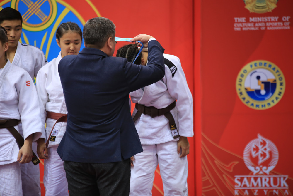 Дзюдодан жасөспірімдер арасында Қазақстан чемпиондары анықталды