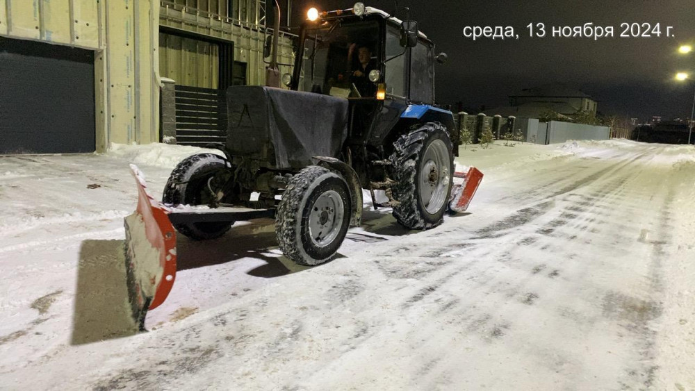 Астанадан бір түнде 2,3 мыңға жуық жүк көлігімен қар шығарылды