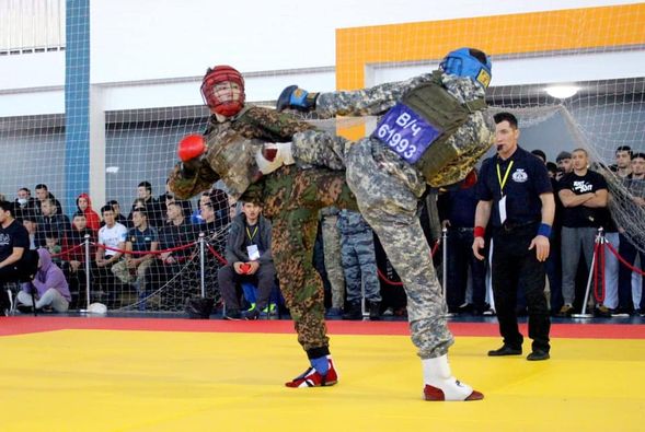 Қоян-қолтық ұрыстан Қазақстан чемпионатында әскер спортшылары басым түсті