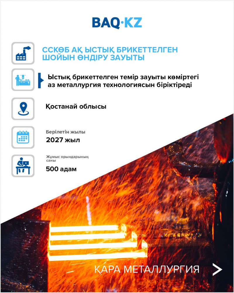 Экономикалық трансформация: Елде 17 ірі жоба ашылып, 25 мың адамды жұмыспен қамтиды