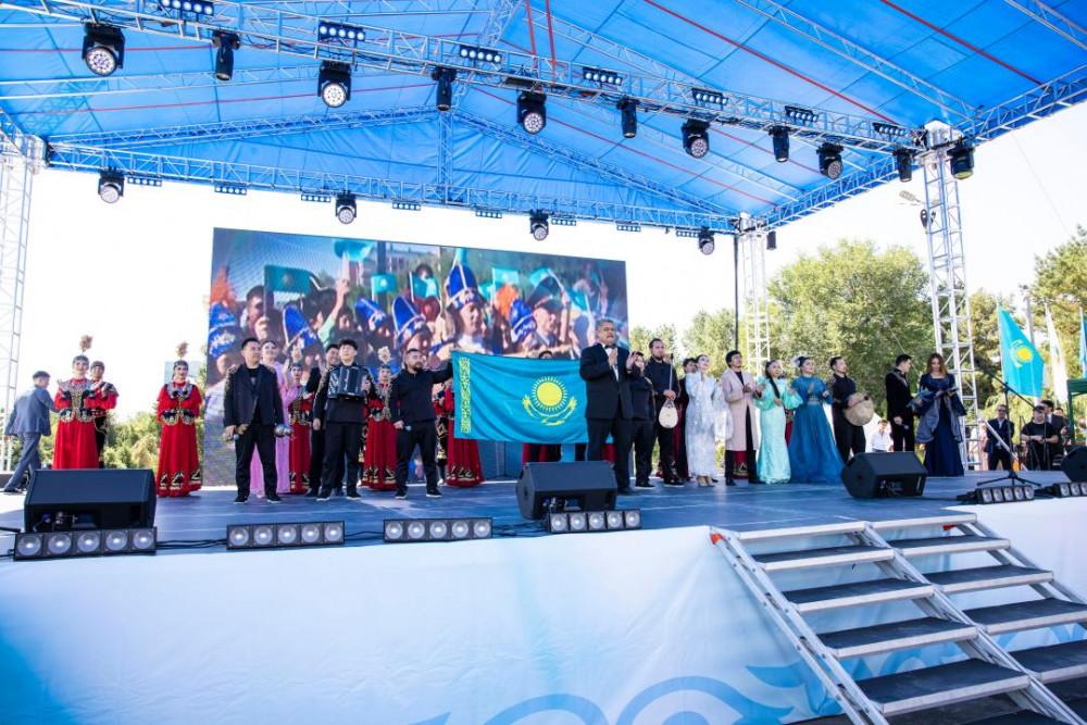 Алматы облысында Конституция күні тойланды