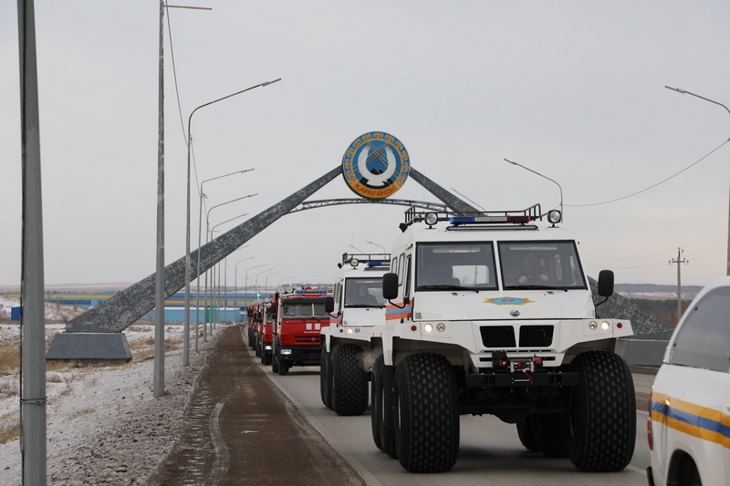 Қарағандылық құтқарушыларға жаңа техника мен жабдықтар берілді