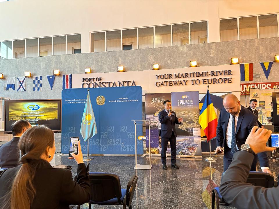 Констанца портында Қазақстан-Румыния көлік-логистикалық бизнес-форумы өтті