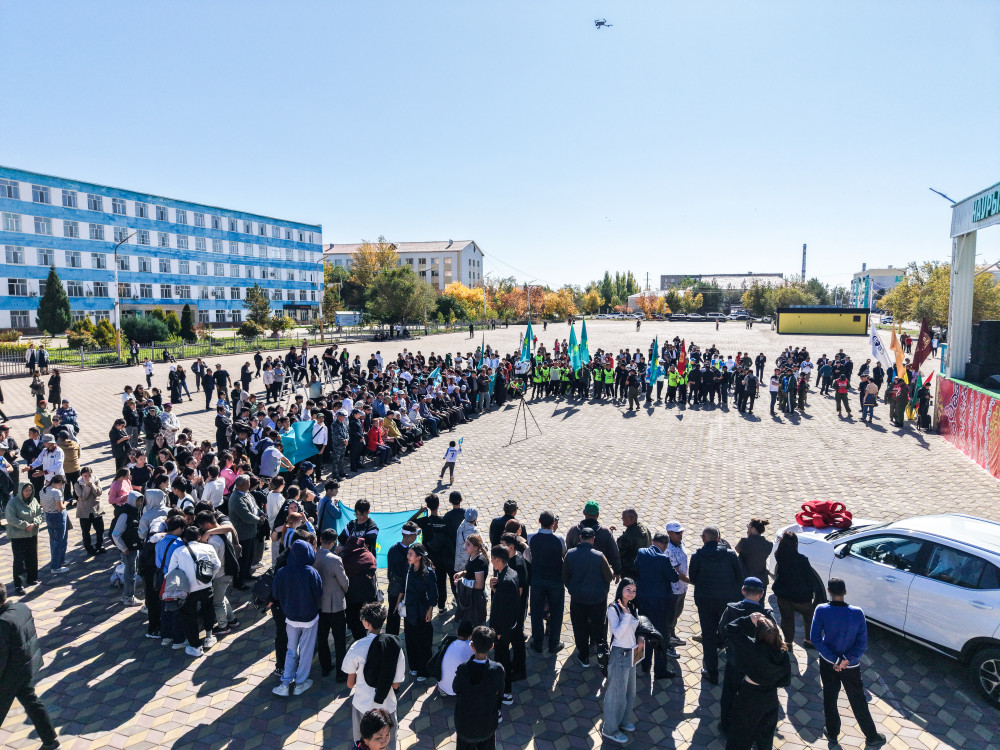 "Ұлы дала жорығы": Арқалықта басталған марафон мәресіне жетті