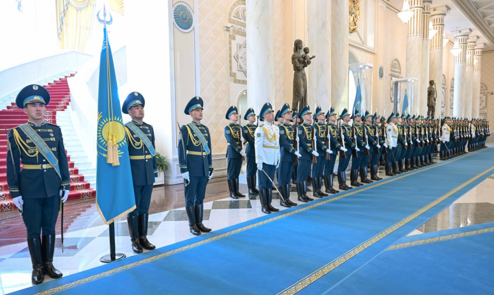 Ақордада Финляндия президентін қарсы алды