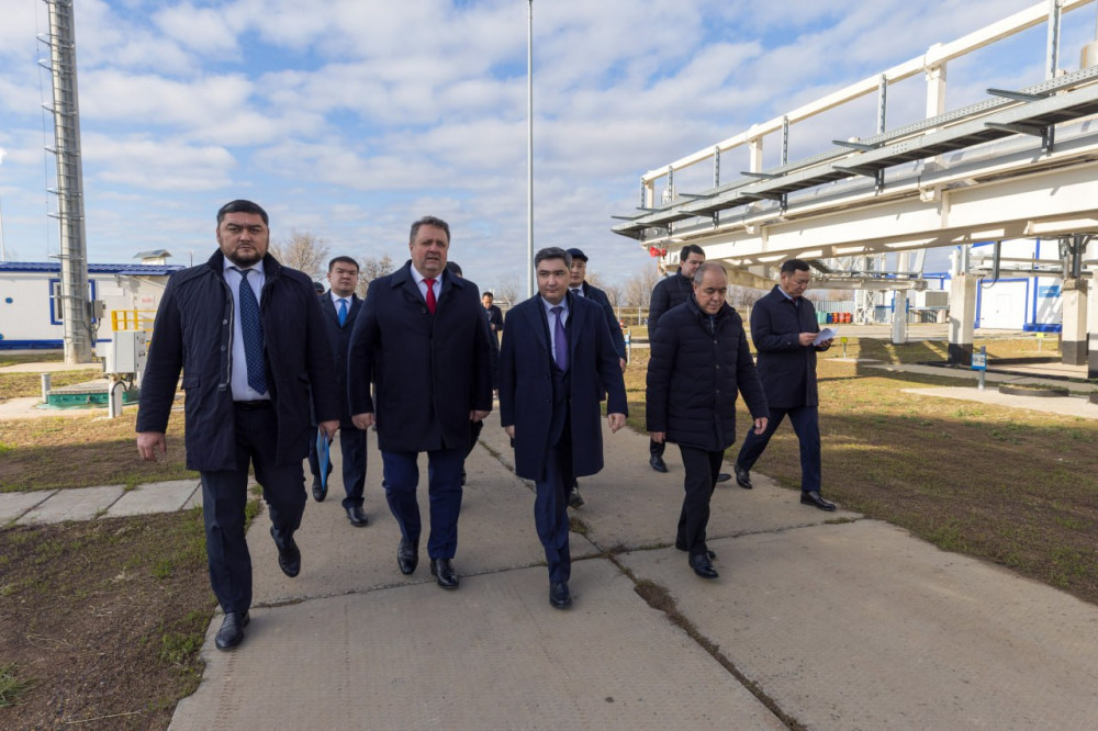 Бектенов Қарашығанақтағы газ өндіру мен қайта өңдеу жобаларының дамуын тексерді