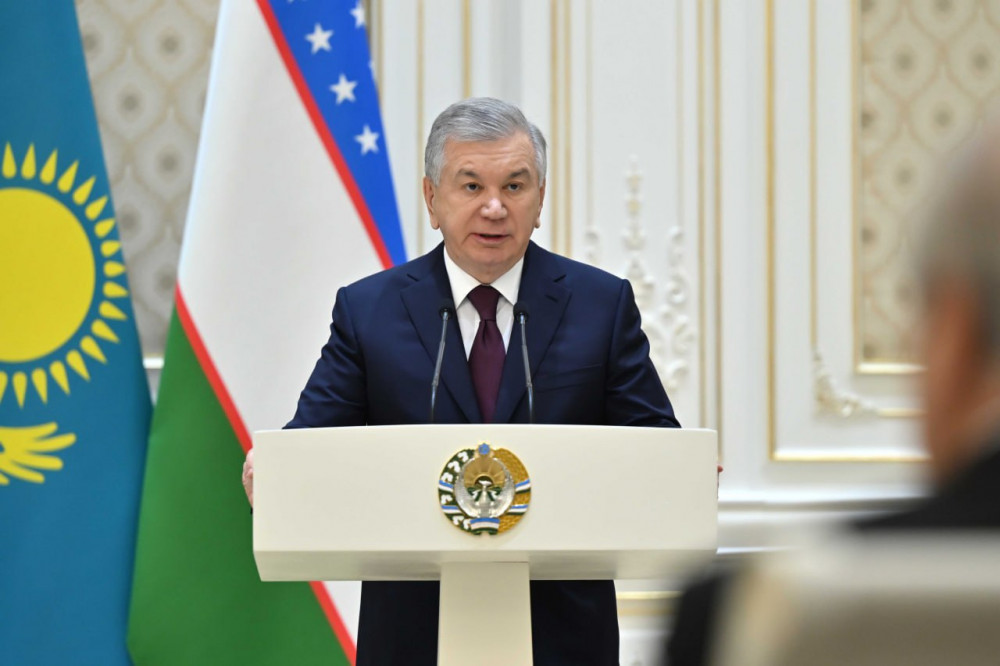 Тоқаевқа Өзбекстанның ең жоғары мемлекеттік наградасы табысталды