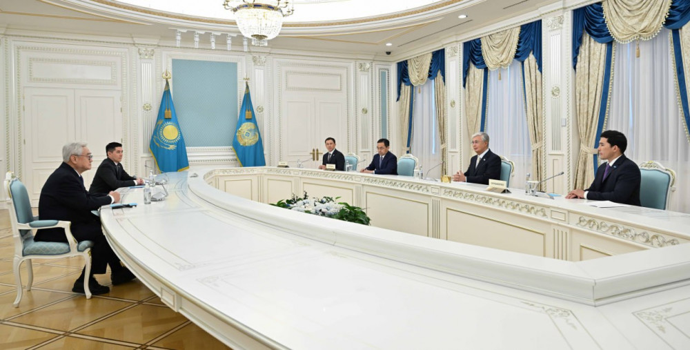 Тоқаев Бүкіләлемдік таеквондо федерациясы президентін марапаттады