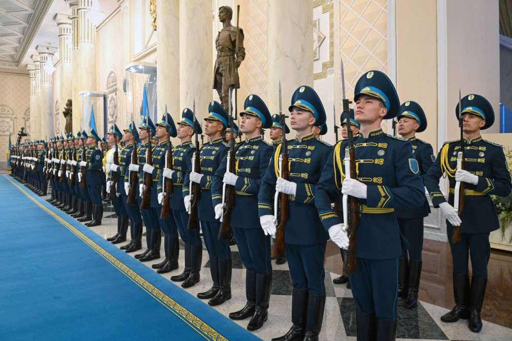 Қасым-Жомарт Тоқаев Ақордада Эстония президентін қарсы алды