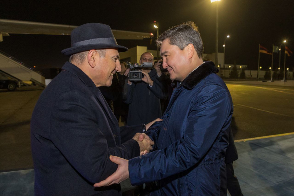 Армения премьер-министрі ресми сапармен Астанаға келді