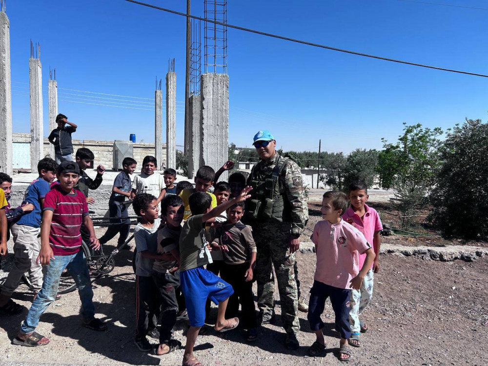 Қазақстандық саперлер Голан жоталарында мыңнан астам жарылғыш затты жойды