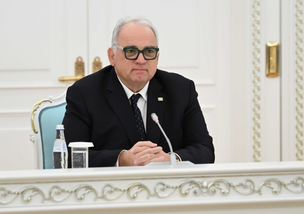 Тоқаев Халықаралық күрес федерациясының президентін қабылдады