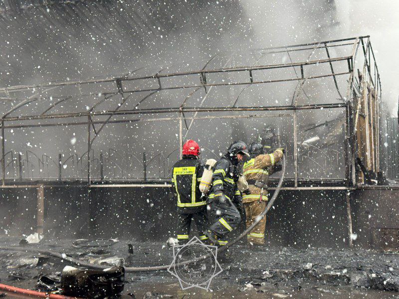 Астанада кинотеатр ғимараты өртенді