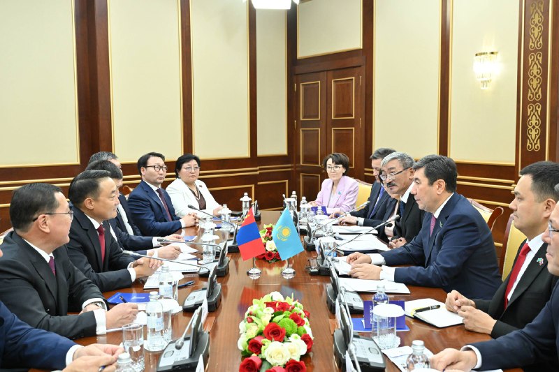 Қазақстан мен Моңғолия стратегиялық серіктестікті тереңдетуде