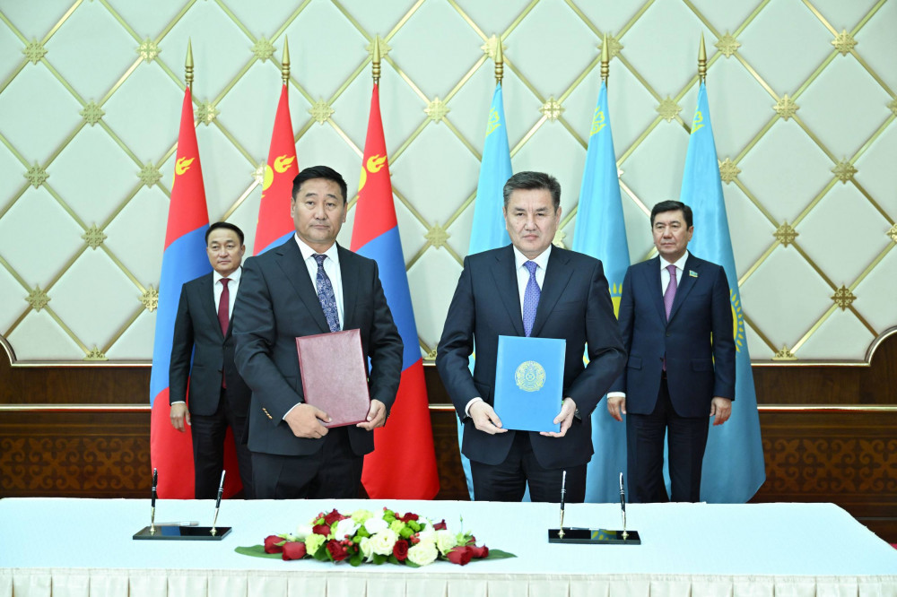 Қазақстан мен Моңғолия стратегиялық серіктестікті тереңдетуде